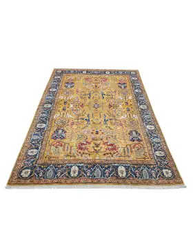 Yellow  Afghanistan Ziegler Carpet  237 x 169 cm