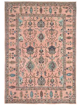 Rosa Afghanistan Tappeto Ziegler 253 x 177 cm