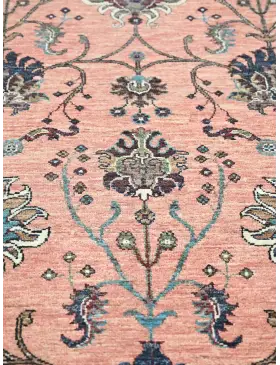 Rosa Afghanistan Tappeto Ziegler 253 x 177 cm - view 4