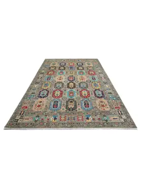 Grigio Afghanistan Tappeto Ziegler  374 x 276 cm