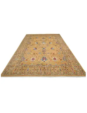 Gelb Afghanistan Ziegler Teppich  417 x 306 cm