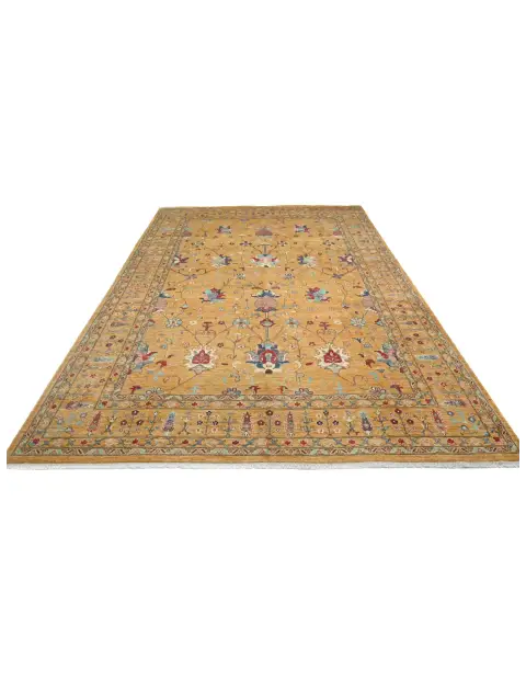 Yellow  Afghanistan Ziegler Carpet  417 x 306 cm