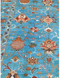 Turchese Afghanistan Tappeto Ziegler  301 x 249 cm