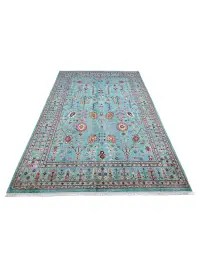 Blau Afghanistan Ziegler Teppich  273 x 180 cm