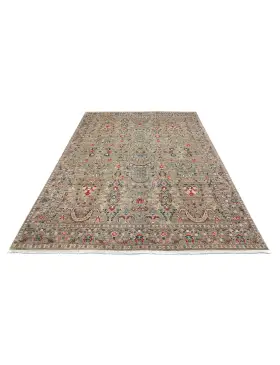 Grigio Afghanistan Tappeto Ziegler 310 x 248 cm - view 2