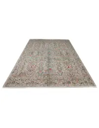 Grau Afghanistan Ziegler Teppich  310 x 248 cm