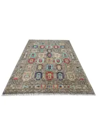 Grey Afghanistan Ziegler Carpet  298 x 248 cm