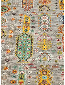 Grigio Afghanistan Tappeto Ziegler 237 x 169 cm - view 5