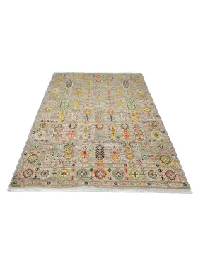 Grigio Afghanistan Tappeto Ziegler 237 x 169 cm - view 3