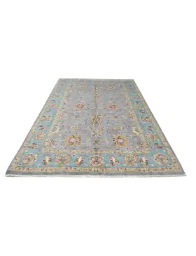 Blau Afghanistan Ziegler Teppich 302 x 203 cm - view 3