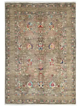 Grise Afghanistan Tapis Ziegler 242 x 168 cm