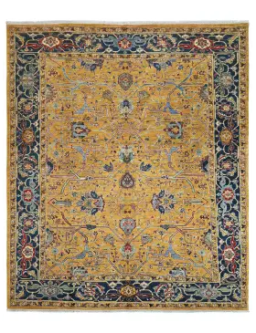 Jaune Afghanistan Tapis Ziegler  277 x 191 cm