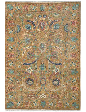 Grigio Afghanistan Tappeto Ziegler 291 x 200 cm