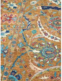 Harmaa Afghanistan Ziegler matot 291 x 200 cm - view 5
