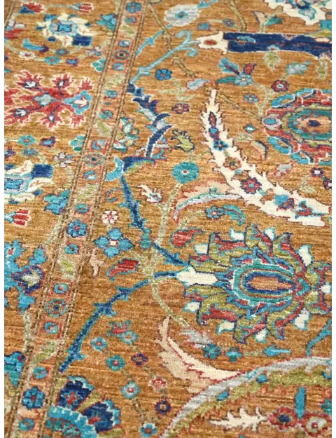 Grå Afghanistan Ziegler teppe 291 x 200 cm - view 5