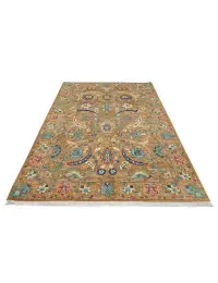 Harmaa Afghanistan Ziegler matot 291 x 200 cm - view 2