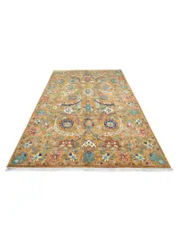 Harmaa Afghanistan Ziegler matot 291 x 200 cm - view 3