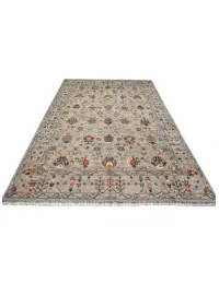 Grey Afghanistan Ziegler Carpet  360 x 276 cm