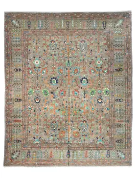 Grey Afghanistan Ziegler Carpet  483 x 398 cm