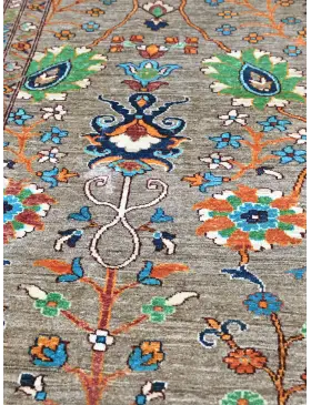 Grey Afghanistan Ziegler Carpet  483 x 398 cm