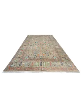 Grey Afghanistan Ziegler Carpet  483 x 398 cm