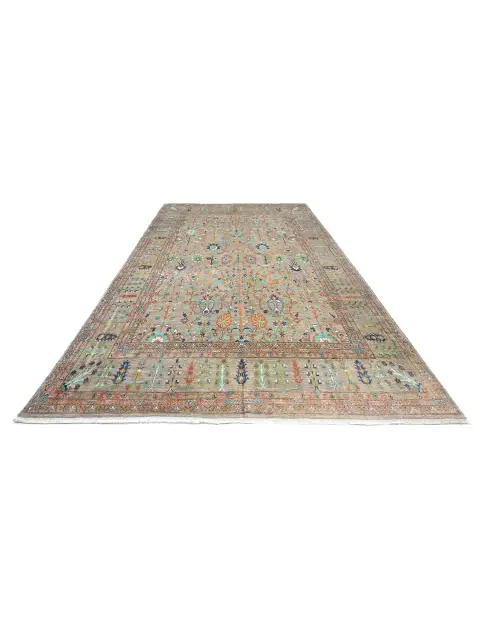 Grau Afghanistan Ziegler Teppich  483 x 398 cm