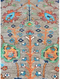 Grey Afghanistan Ziegler Carpet  483 x 398 cm