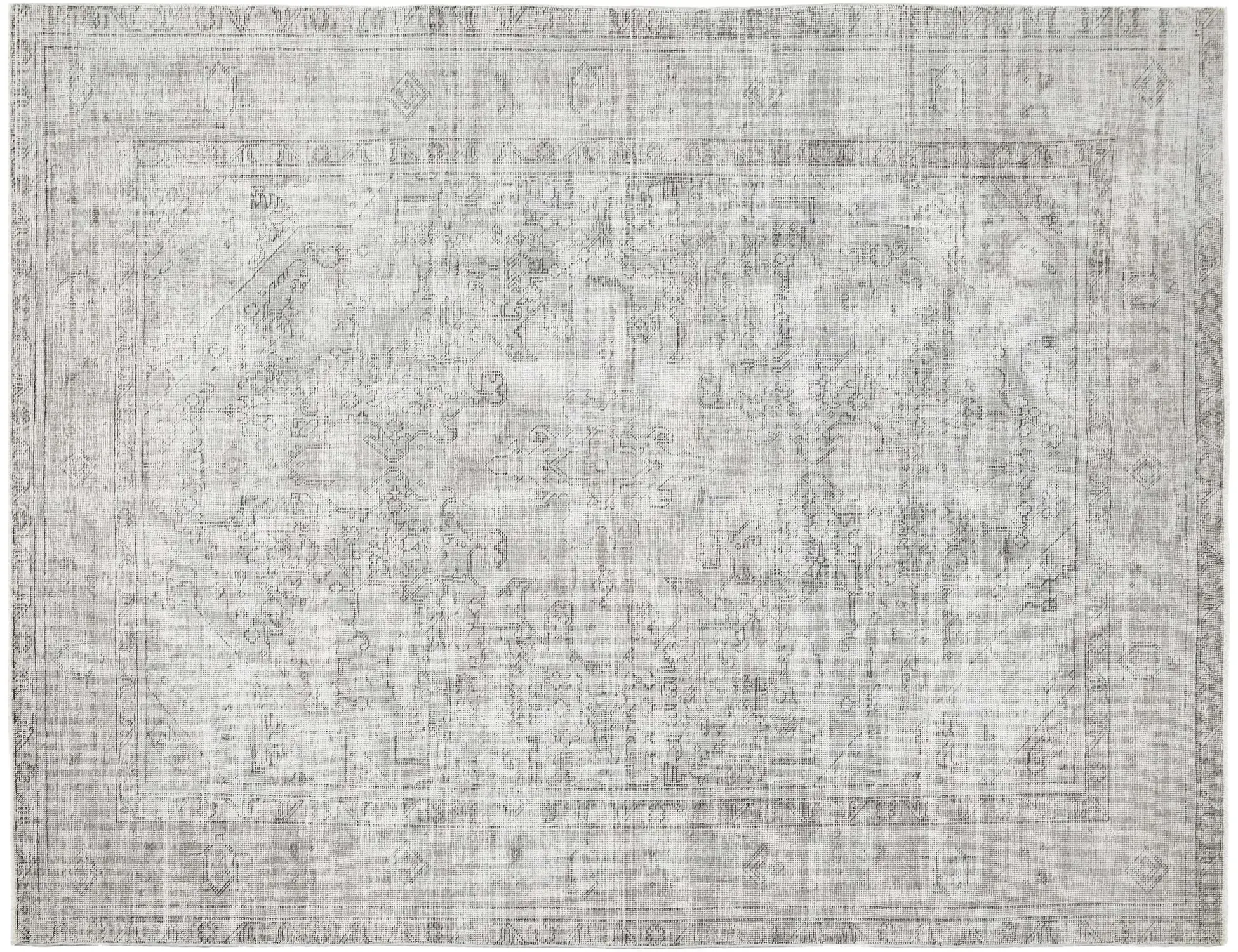 Gris Persa Alfombra persa vintage 286 x 197 cm - Alfombra única hecha a mano