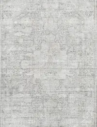 Gris Persa Alfombra persa vintage 286 x 197 cm - view 3
