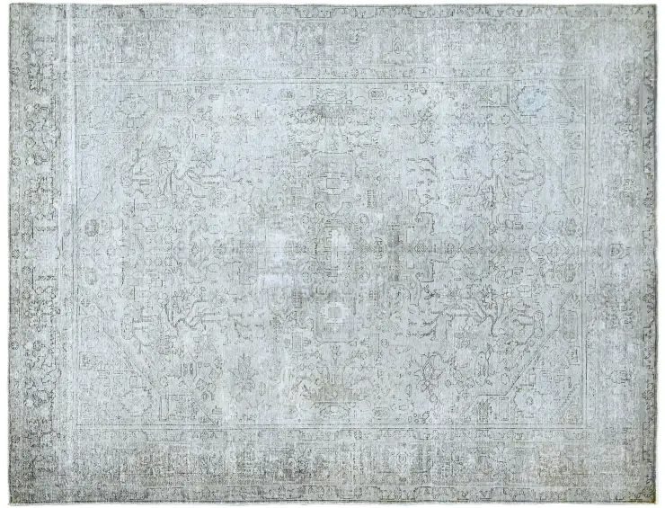 Grise Persan Tapis Persan vintage 290 x 193 cm