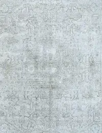 Grise Persan Tapis Persan vintage 290 x 193 cm - view 3