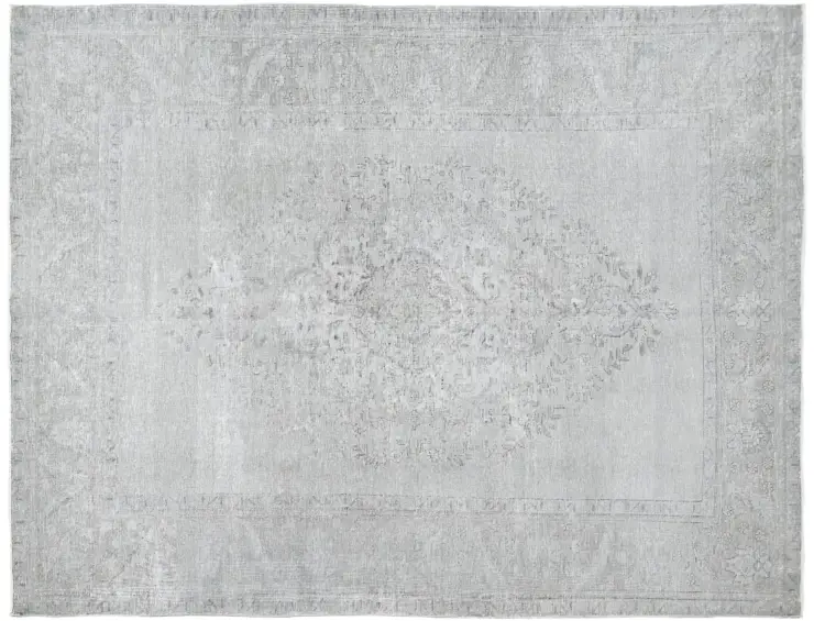 Grå Persien Persisk Vintagetæppe 281 x 189 cm