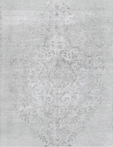 Grau Persien Persischer Vintage Teppich 281 x 189 cm - view 3