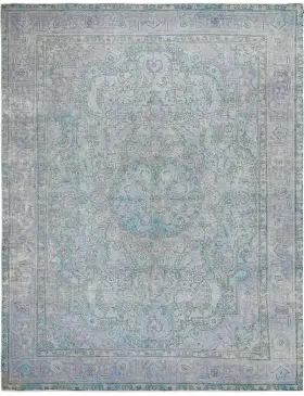 Bleu Persan Tapis Persan vintage 338 x 241 cm