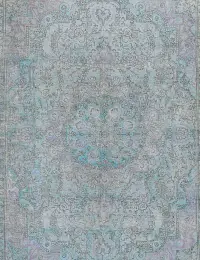 Bleu Persan Tapis Persan vintage 338 x 241 cm - view 3