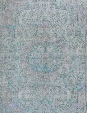 Bleu Persan Tapis Persan vintage 338 x 241 cm - view 3
