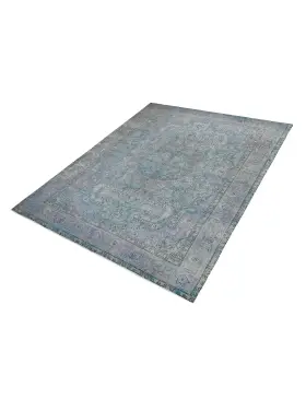 Bleu Persan Tapis Persan vintage 338 x 241 cm - view 1