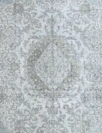 Azul Persa Alfombra persa vintage 379 x 273 cm - view 3