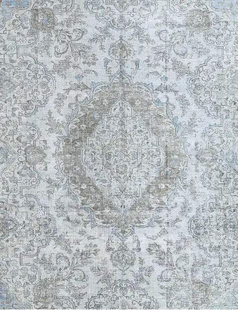 Blå Persien Persisk vintage matta 379 x 273 cm - view 3