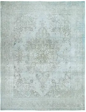 Blauw Pakistan Perzisch Vintage Tapijt 331 x 241 cm