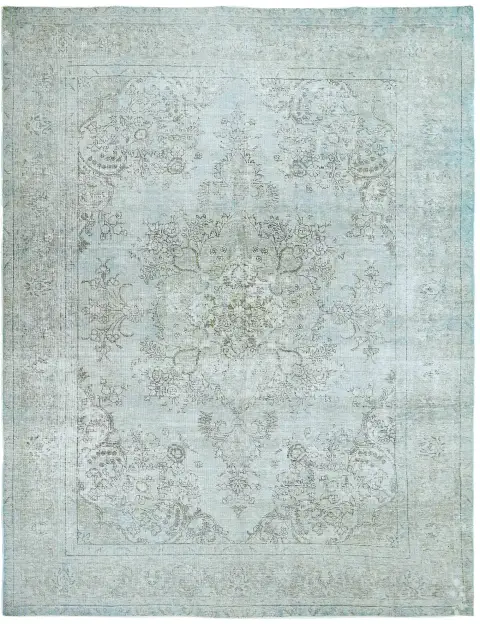 Blå Pakistan Persisk vintage matta 331 x 241 cm