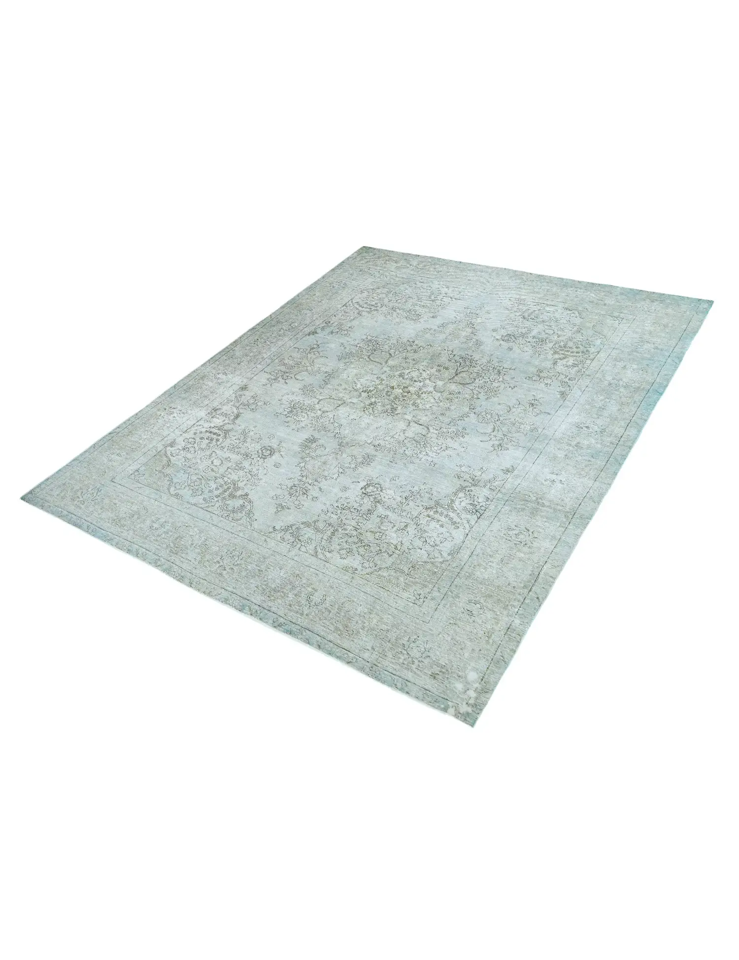 Blauw text_origin_4 Perzisch Vintage Tapijt 331 x 241 cm - Uniek handgemaakt tapijt