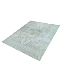 Blauw text_origin_4 Perzisch Vintage Tapijt 331 x 241 cm - view 1