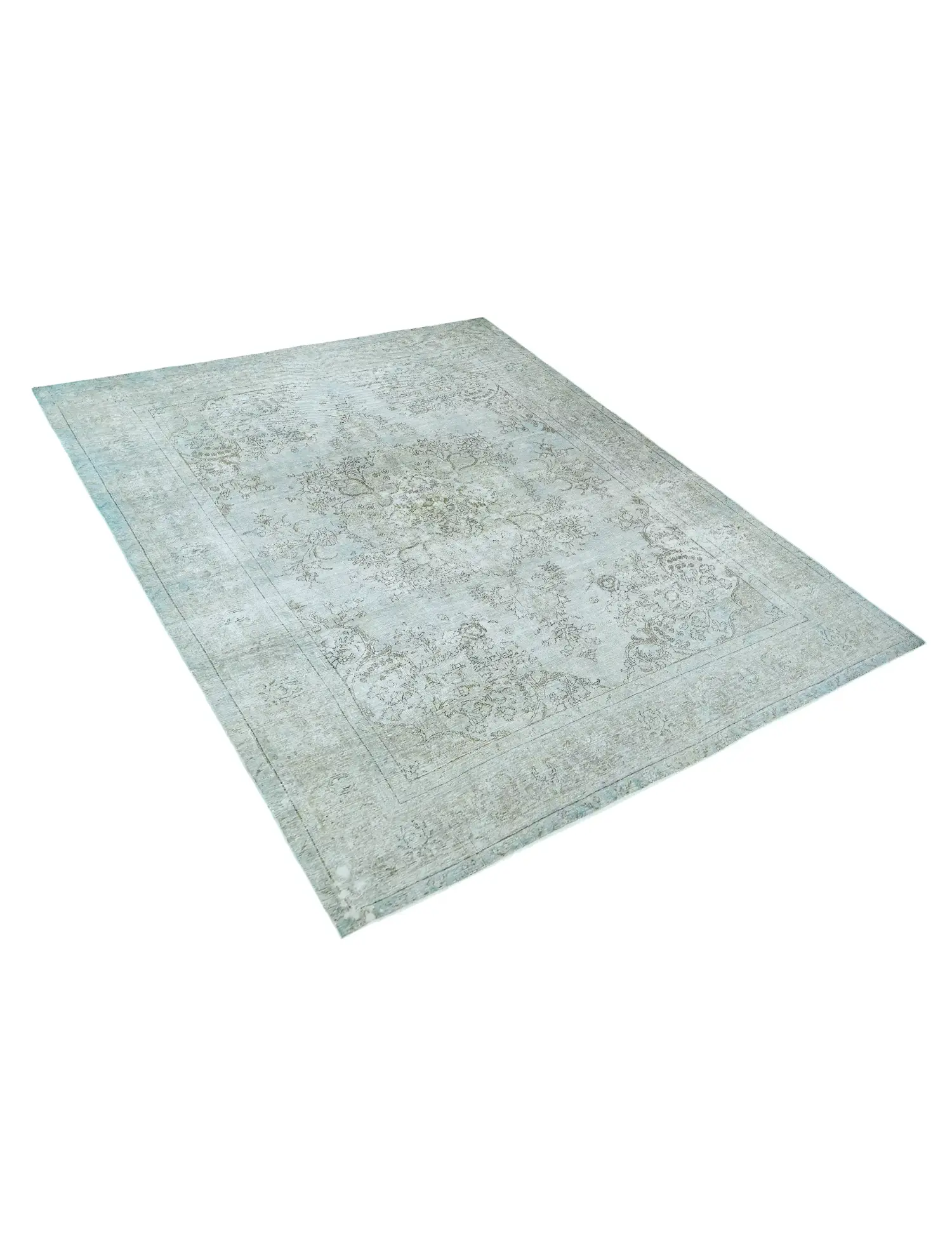 Blauw text_origin_4 Perzisch Vintage Tapijt 331 x 241 cm - Uniek handgemaakt tapijt