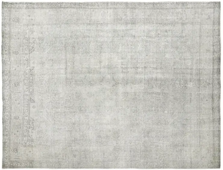 Grå persia Persisk vintage teppe 327 x 244 cm