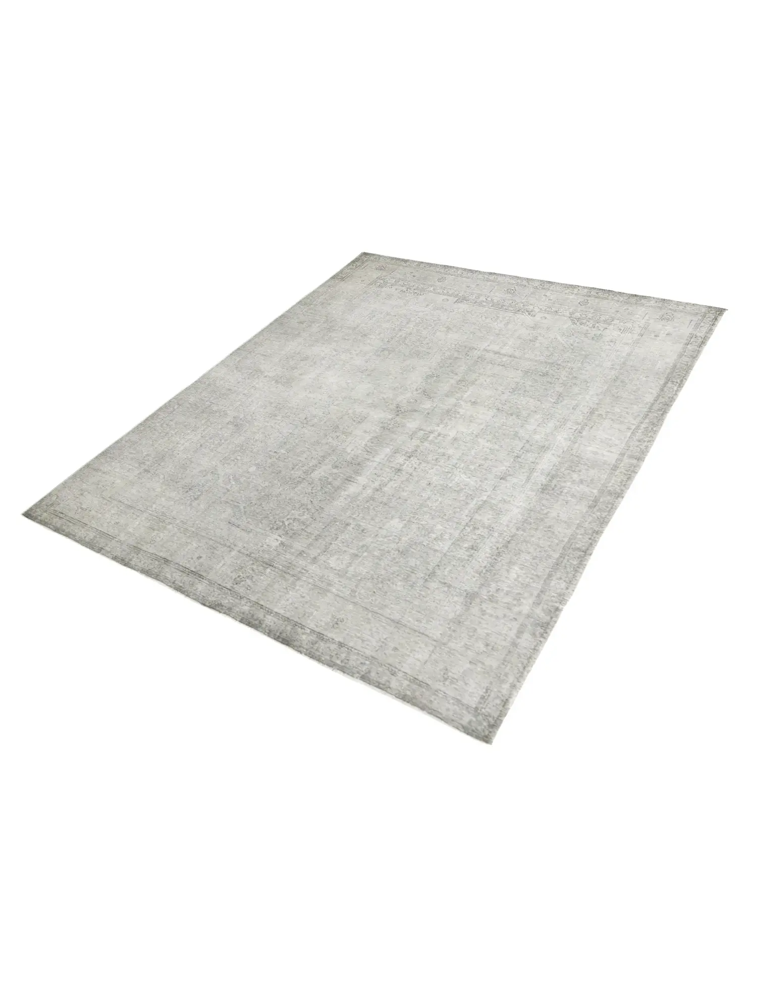 Grå persia Persisk vintage teppe 327 x 244 cm - Unikt håndlaget teppe