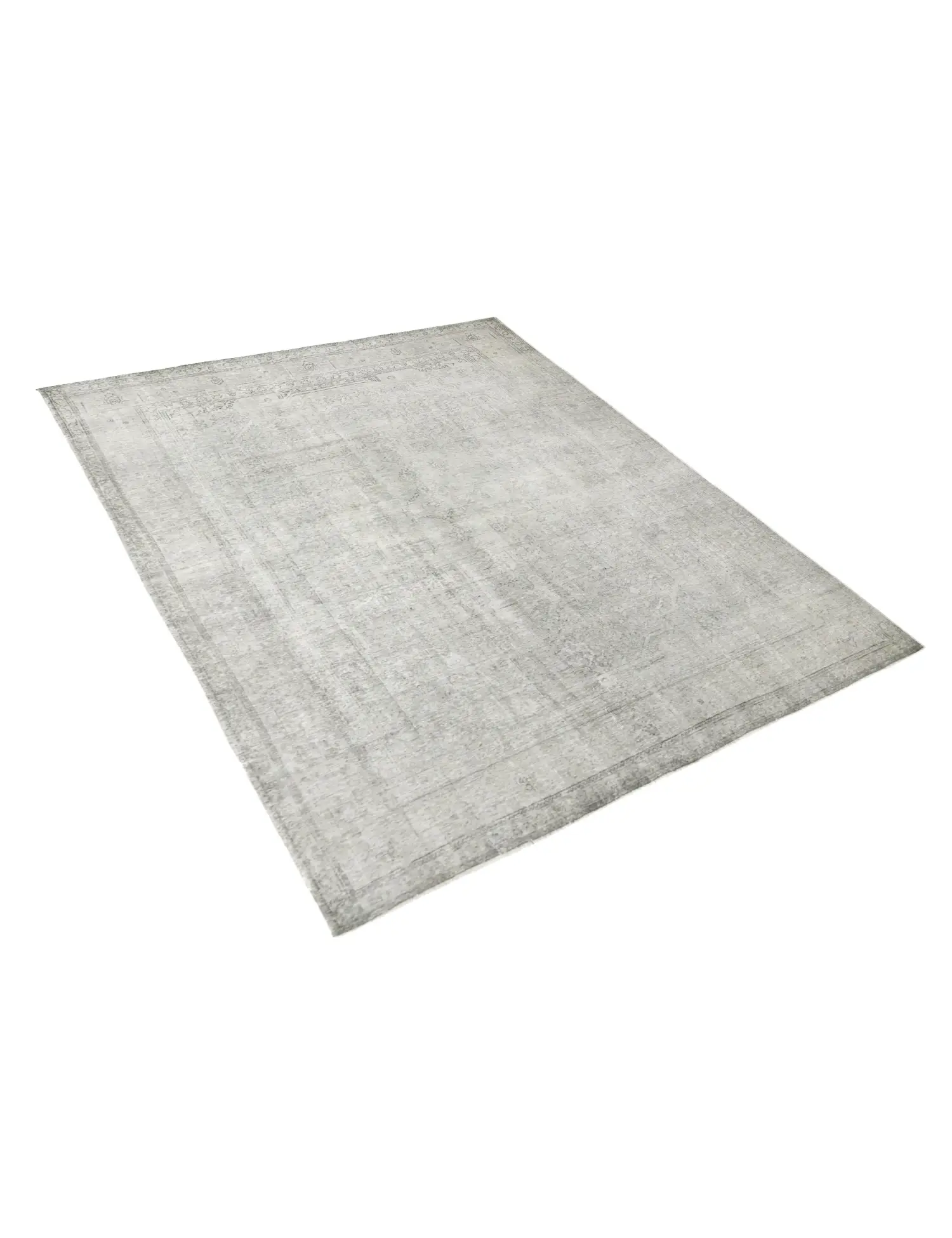 Grå persia Persisk vintage teppe 327 x 244 cm - Unikt håndlaget teppe