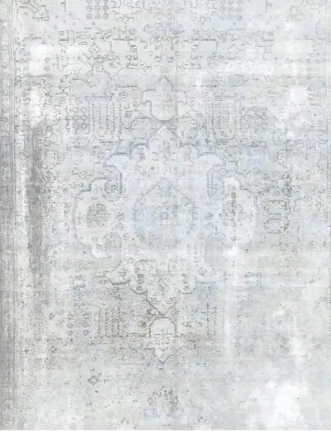 Grau Persien Persischer Vintage Teppich 378 x 287 cm - view 3