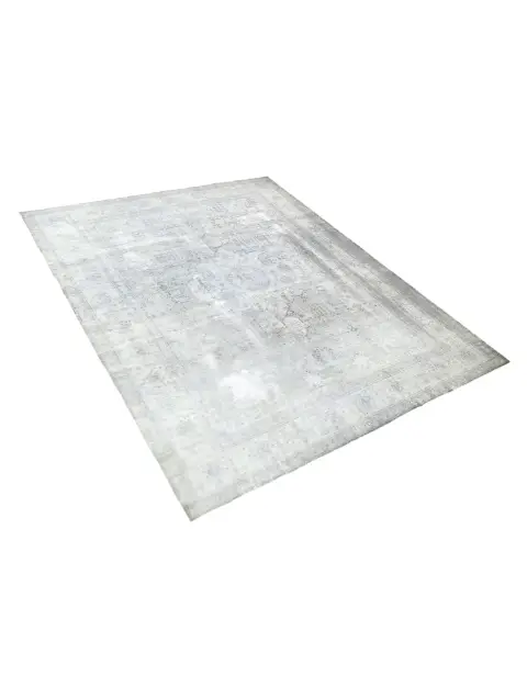 Grau Persien Persischer Vintage Teppich 378 x 287 cm - view 2