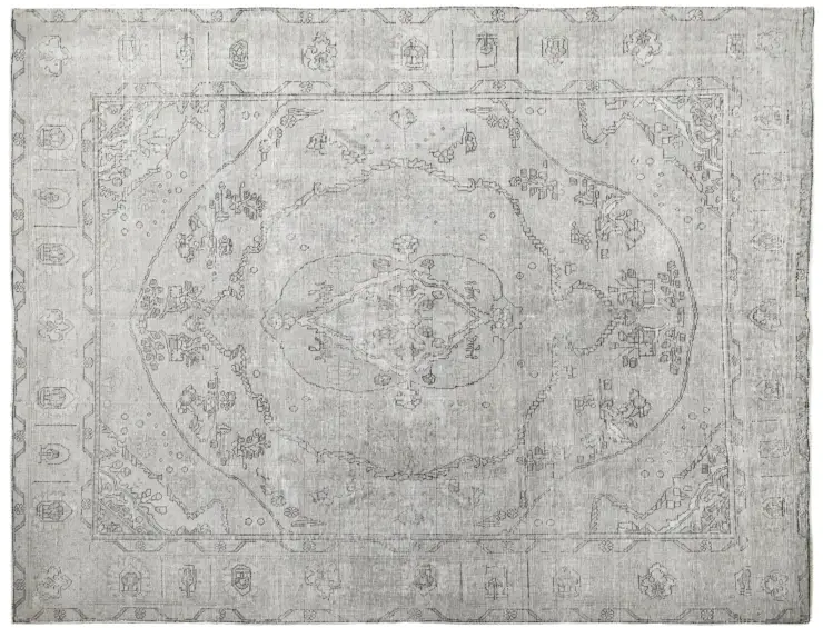 Grey Persia Persian Vintage Carpet 330 x 237 cm